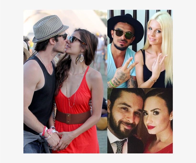 Nina Dobrev Et Ian Somerhalder, Julien Tanti Et Jessica - Ian Somerhalder, transparent png download