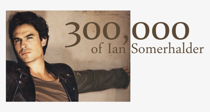 Ian Somerhalder Board Celebrating 300,000 Posts On - Gideon Cross Ian Somerhalder, transparent png download