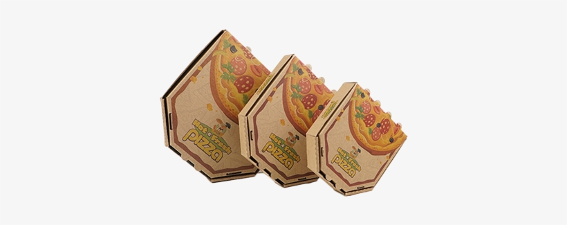 Custom Digital Printed Pizza Boxes - Pizza Box, transparent png download