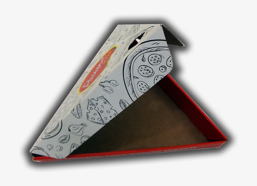 Slice Pizza Box - Box, transparent png download