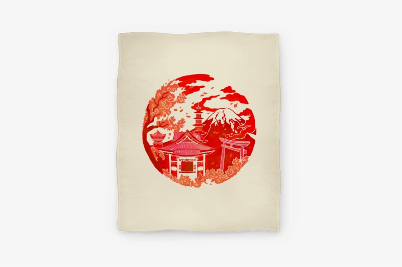 Japan's Mount Fuji And Shinto Shrines Inside The Rising - Mount Fuji T Shirt, transparent png download
