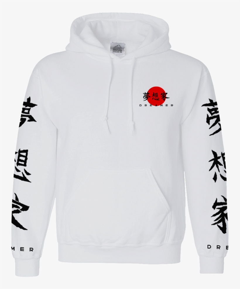 D - R - E - A - M - Rising Sun M - Long Sleeve Shirts Text On Sleeve, transparent png download