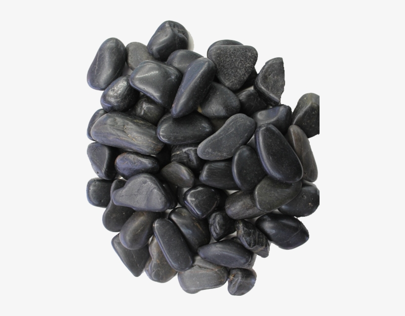Black Pebbles - Rock, transparent png download