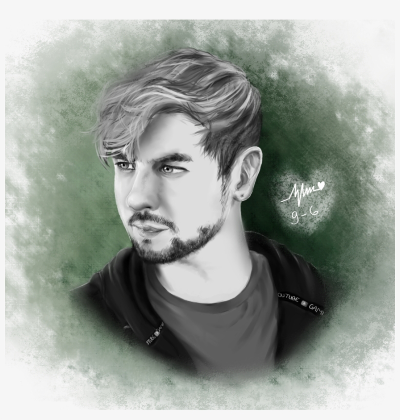 Jacksepticeye Portrait By Luminousruby On Deviantart - Portrait, transparent png download
