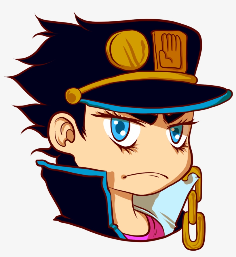 Stardust Crusaders Stickers Sans Joseph Because Chibi - Stardust Crusaders, transparent png download