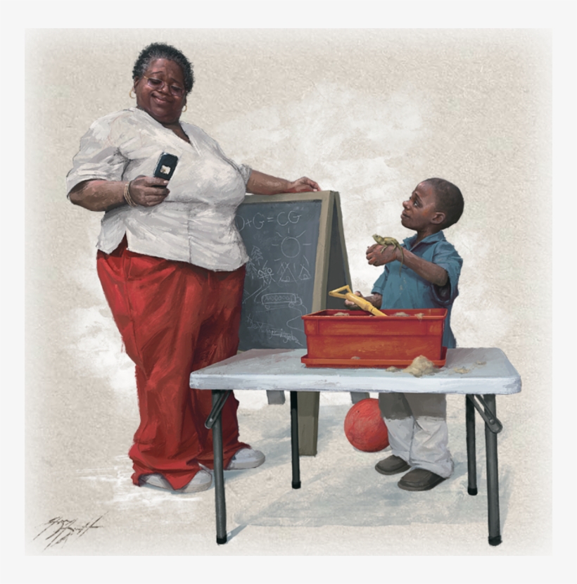 Norman Rockwell Paintings African American, transparent png download