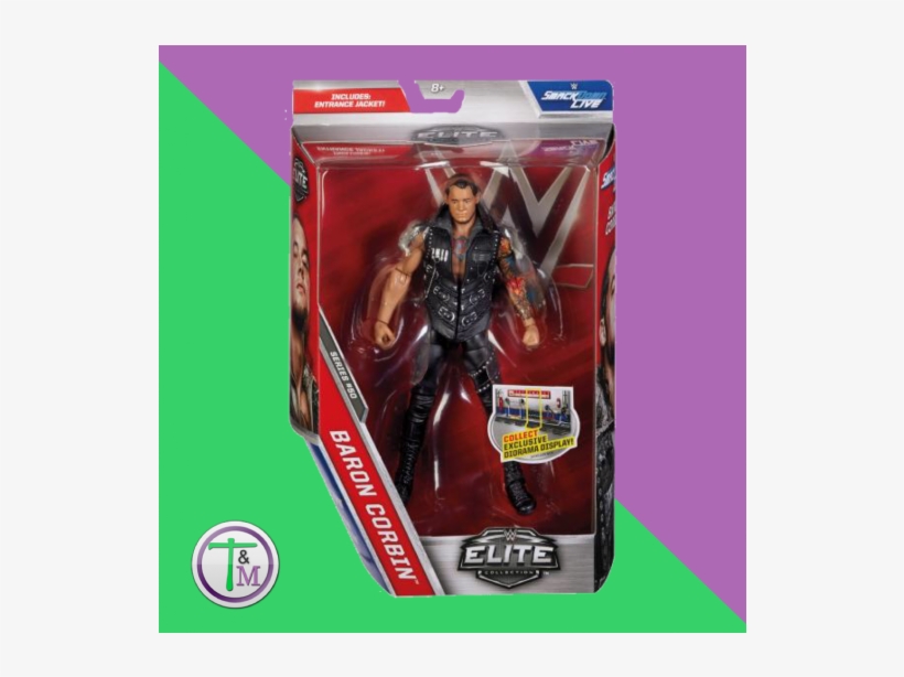 Wwe Elite 50 Figure Baron Corbin Wwe Elite Series 50 - Wwe Elite Collection Baron Corbin Action Figure, transparent png download