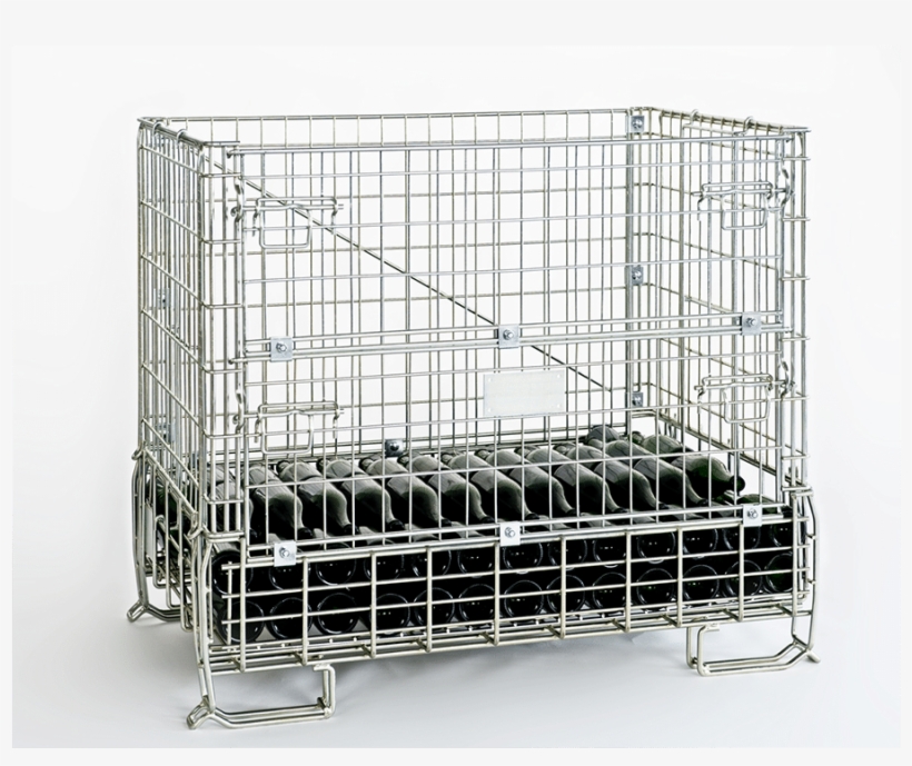 Caisse Fil De Stockage Champenoise / Foldable Box Champagne - Caisse En Fer Stockage Bouteille, transparent png download