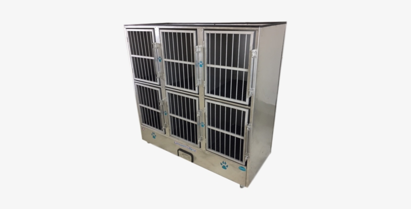 Groomer's Best Stainless Steel Multiple Unit Cage Bank - Pet, transparent png download