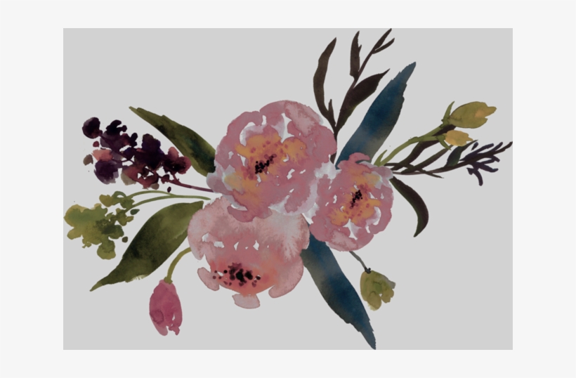 Soul Tragedy - Watercolor Flower Clipart Png, transparent png download