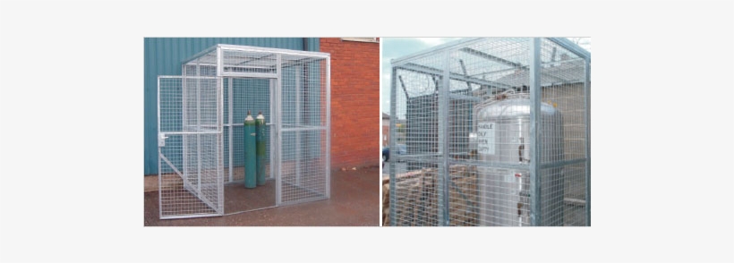 Galvanised Mesh Security Cages - Net, transparent png download