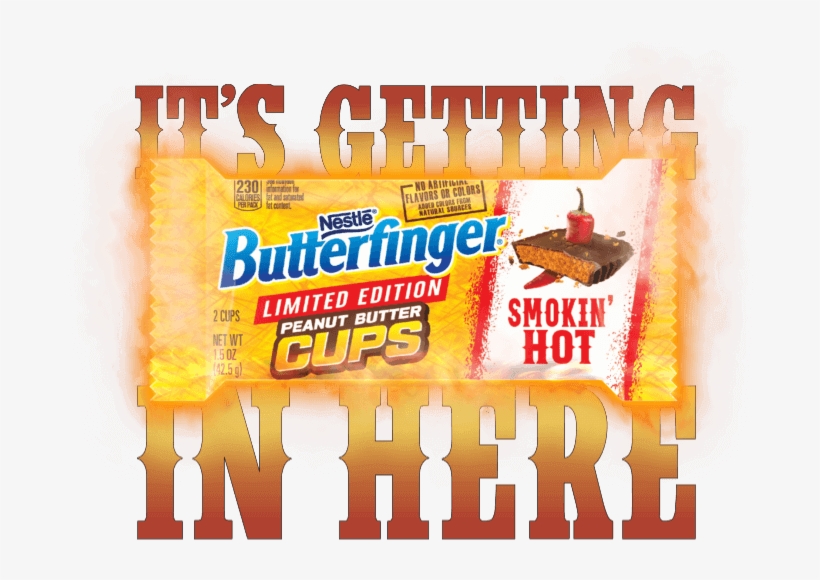 Butterfinger Smokin' Hot Instant Win & Sweepstakes - Butterfinger Crisp Bar, Peanut Butter - 3 Pieces, 2.01, transparent png download