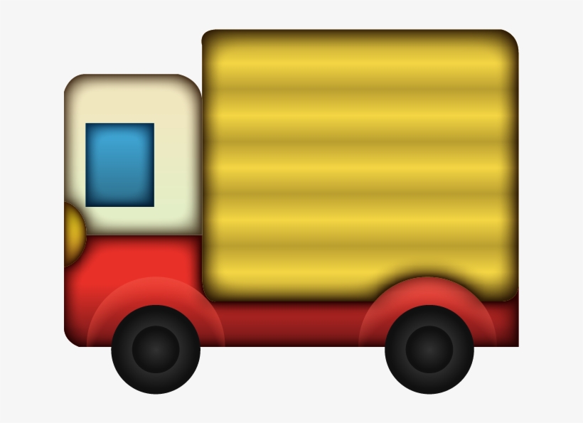 Download Ai File - Truck Emoji Png, transparent png download