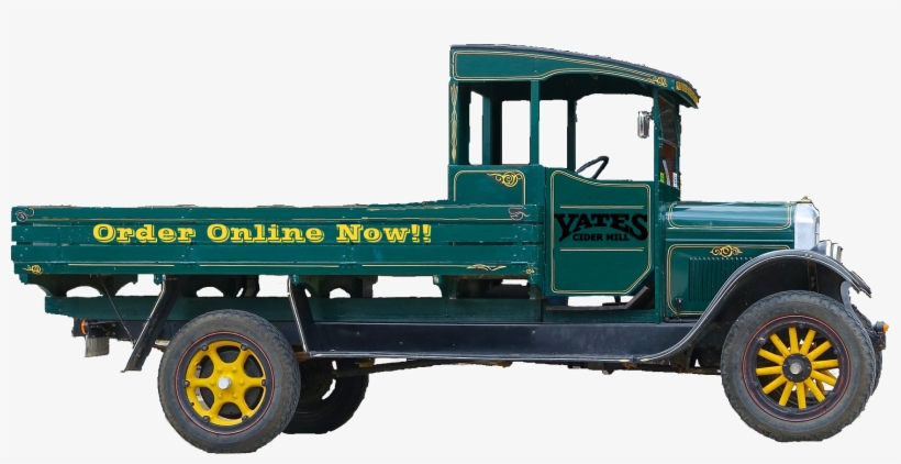 Delivery Truck Cut Order Online - Yates Cider Mill, transparent png download