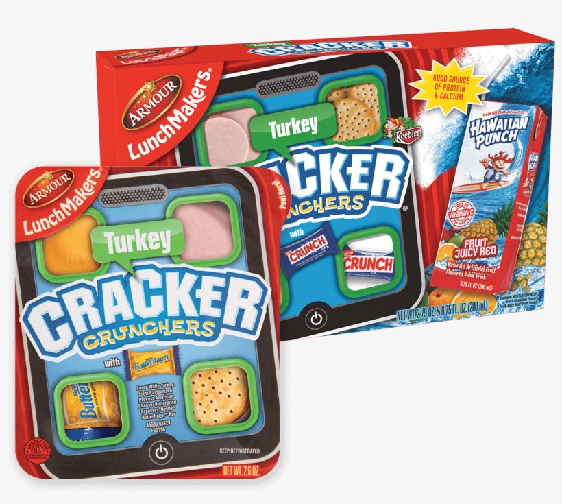 Armour Lunchmakers Cracker Crunchers, Chicken - 2.6, transparent png download