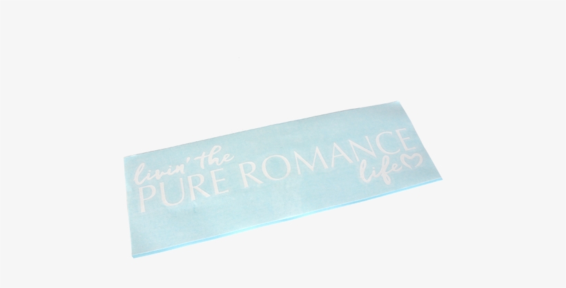 White Vinyl Decal - 30 Cm Pencil Case, transparent png download
