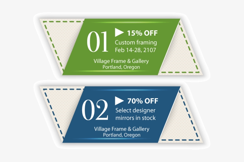 One For 15% Off Custom Framing February - Mirror, transparent png download
