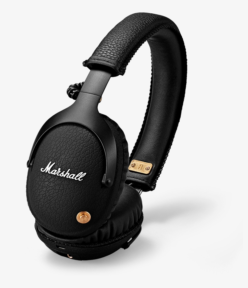 Price Usd249 - - Marshall Monitor Bluetooth - Black Wireless Headphones, transparent png download