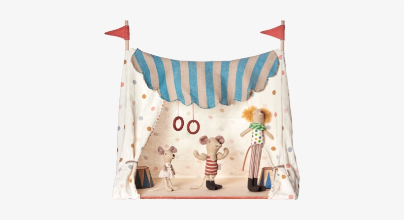 Circus Tent With 3 Circus Mice - Maileg Circus Tent, transparent png download