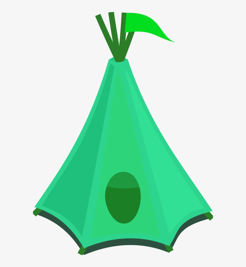 Vector Clip Art - Cartoon Tent, transparent png download