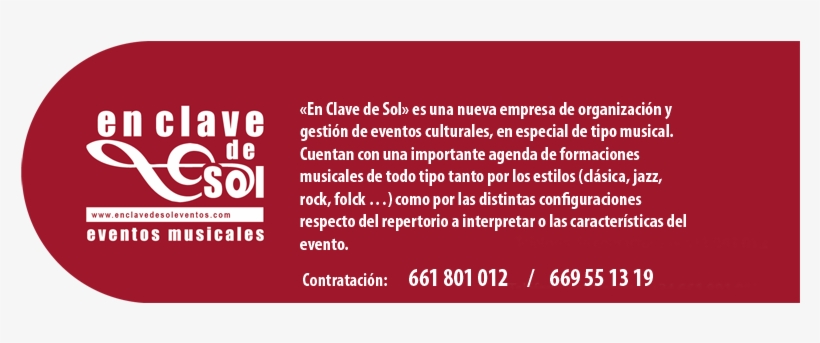 En Clave De Sol "eventos Musicales" - Music, transparent png download