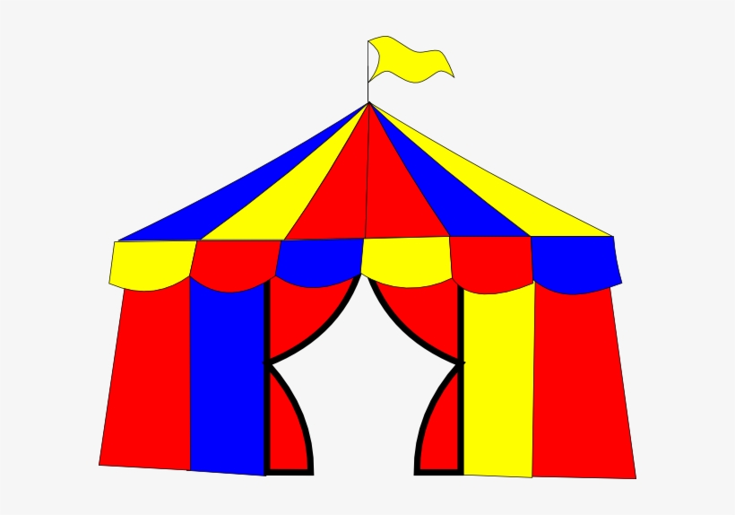 Big Top Tent Clip Art - Big Top Tent Clipart, transparent png download