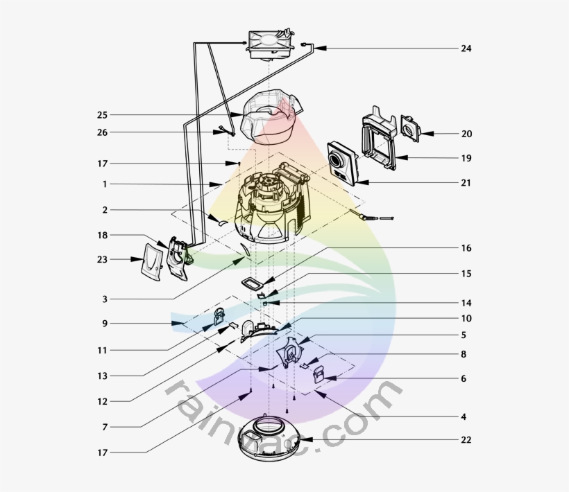 R Clipart 10 Rupee - Led Circuit, transparent png download