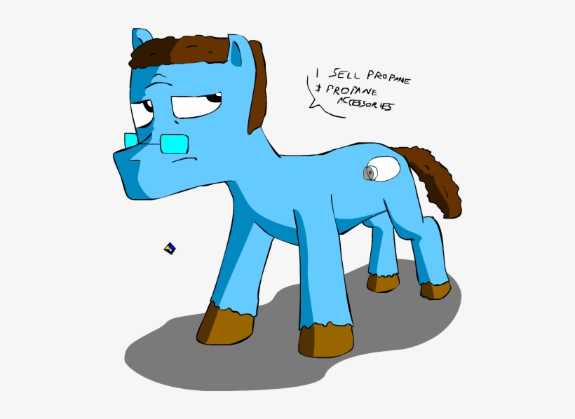 I Sell Pr Pne 1 Proane Hank Hill Pony Princess Celestia - King Of The Hill Oc, transparent png download