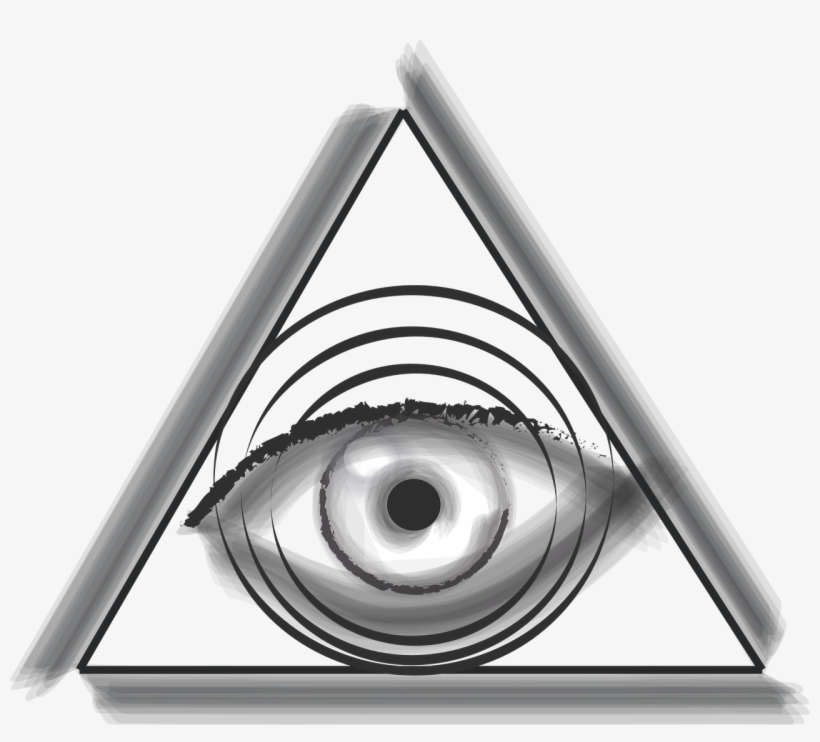 Eye Of Providence - Triangulo Com Olho Png, transparent png download
