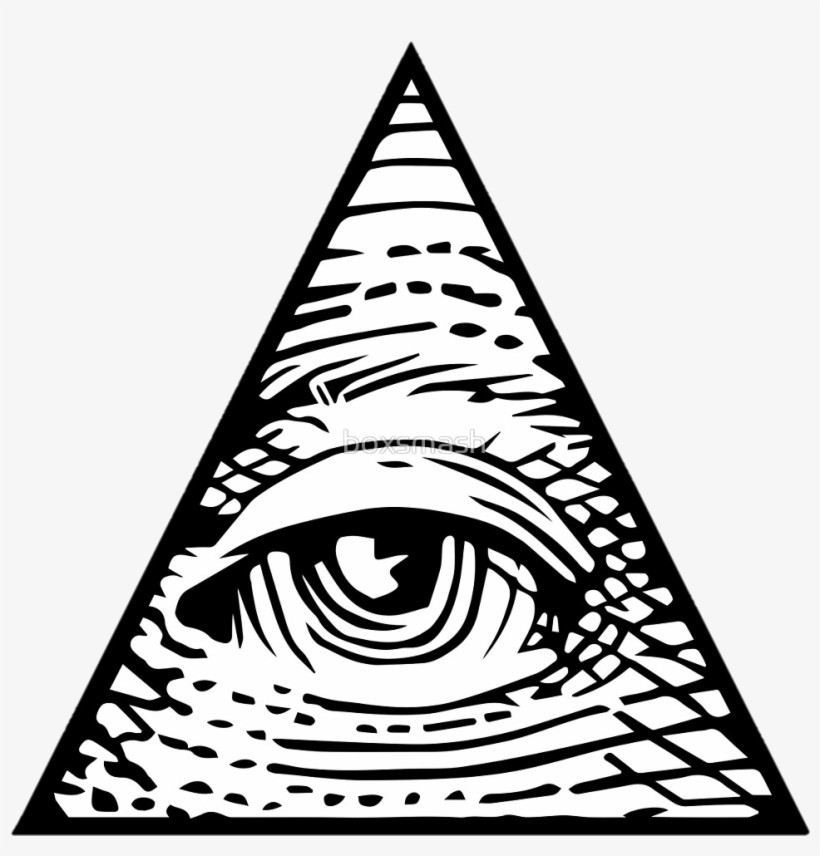 All Seeing Eye Illuminati - Illuminati Eye Of Providence Png, transparent png download