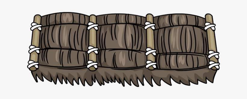 Thatched Awning Sprite 002 - Cartoon, transparent png download
