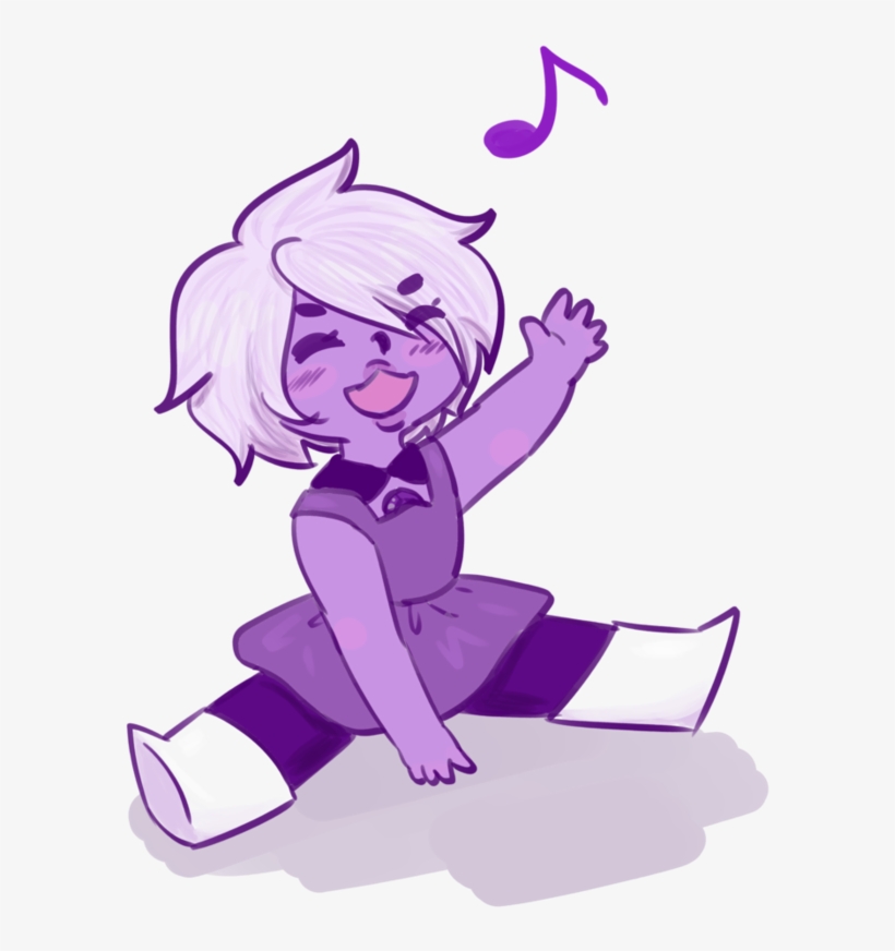 Lil' Amethyst By Kawaii-kekki On Deviant Art - Steven Universe Png Art, transparent png download