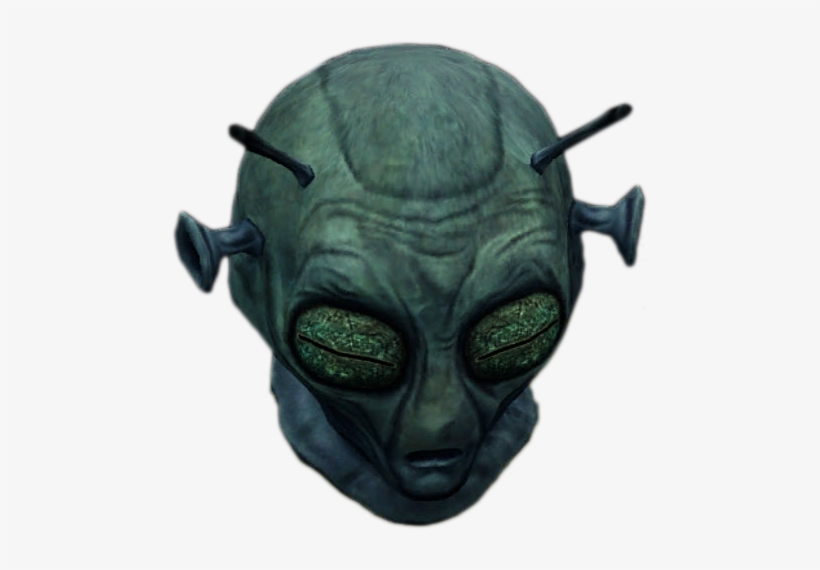 20, February 12, 2012 - Alien Halloween Hockey Mask, transparent png download