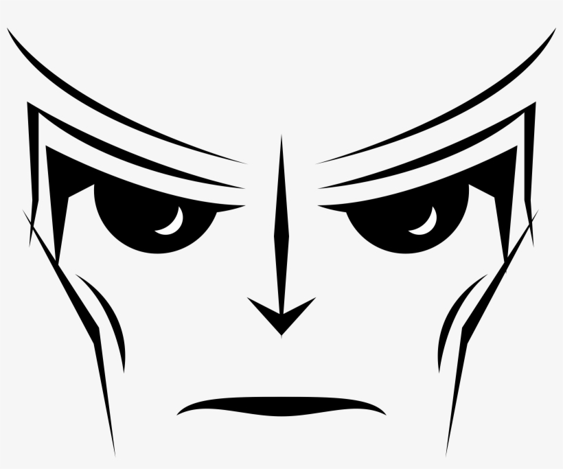 Big Image - Red Alien Commander Face Shower Curtain, transparent png download