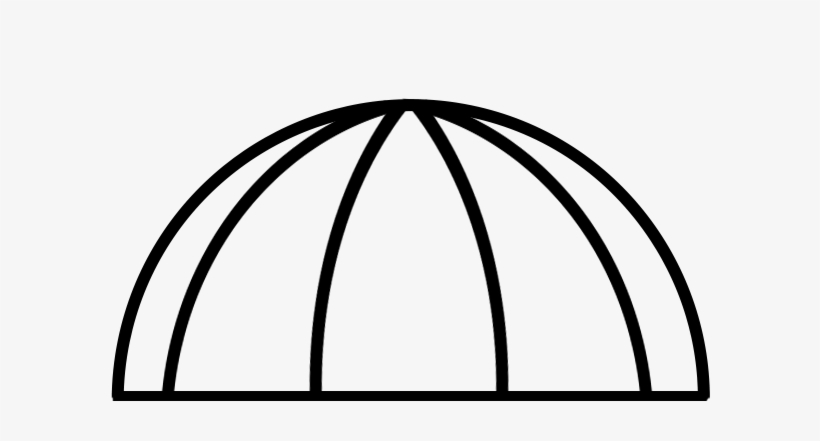Dome Awnings Are Frequently Referred To As Half Round - Dome, transparent png download