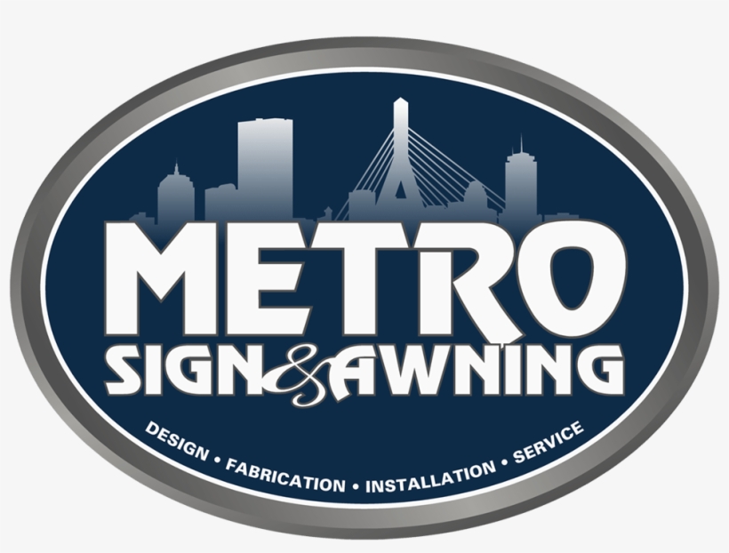 Boston Metro Sign & Awning - Metro Sign & Awning, Inc., transparent png download