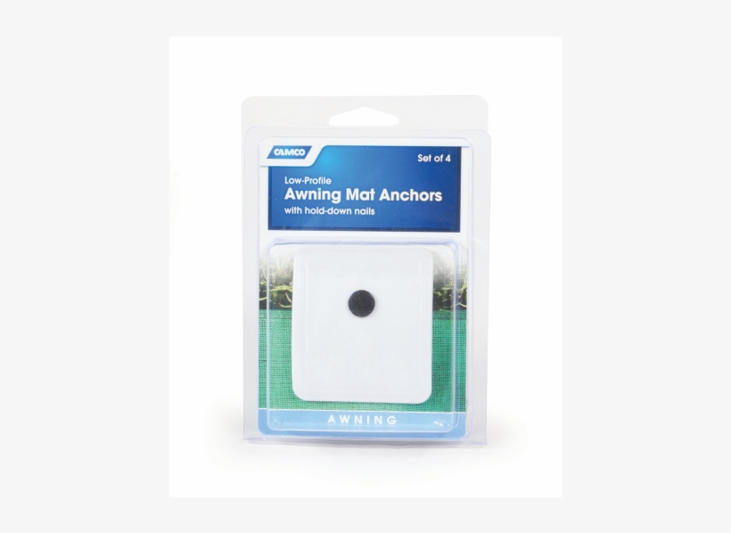 Camco Mfg 45631 Awning Mat Plastic Anchor White, transparent png download