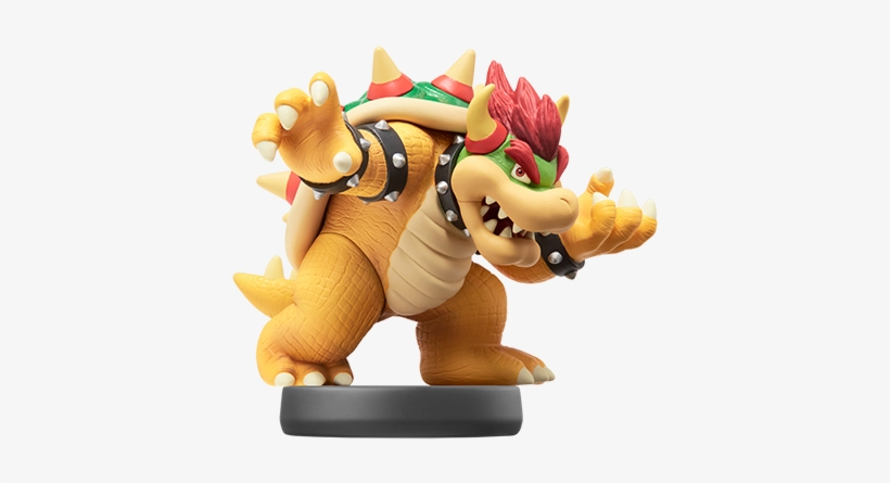 Bowser - Amiibo Super Smash Bros. Series Figure (koopa), transparent png download