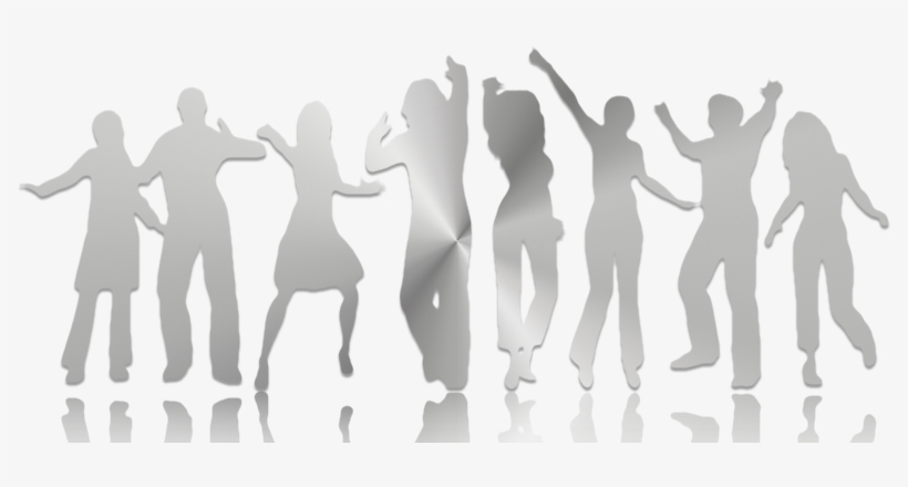 Source - - Black Shadows Of People, transparent png download