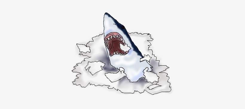 Shark Attack Clipart - Shark, transparent png download