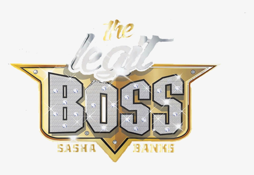 Sasha Banks Legit Boss Logo - Wwe Sasha Banks 3 X 5 Logo Flag, transparent png download