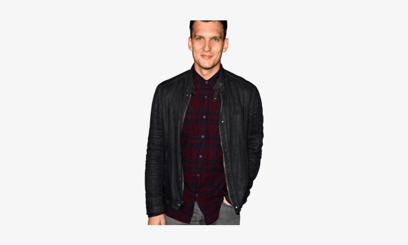 Scott Michael Foster Had A Tough Act To Follow When - Blouson Aviateur Homme Noir, transparent png download