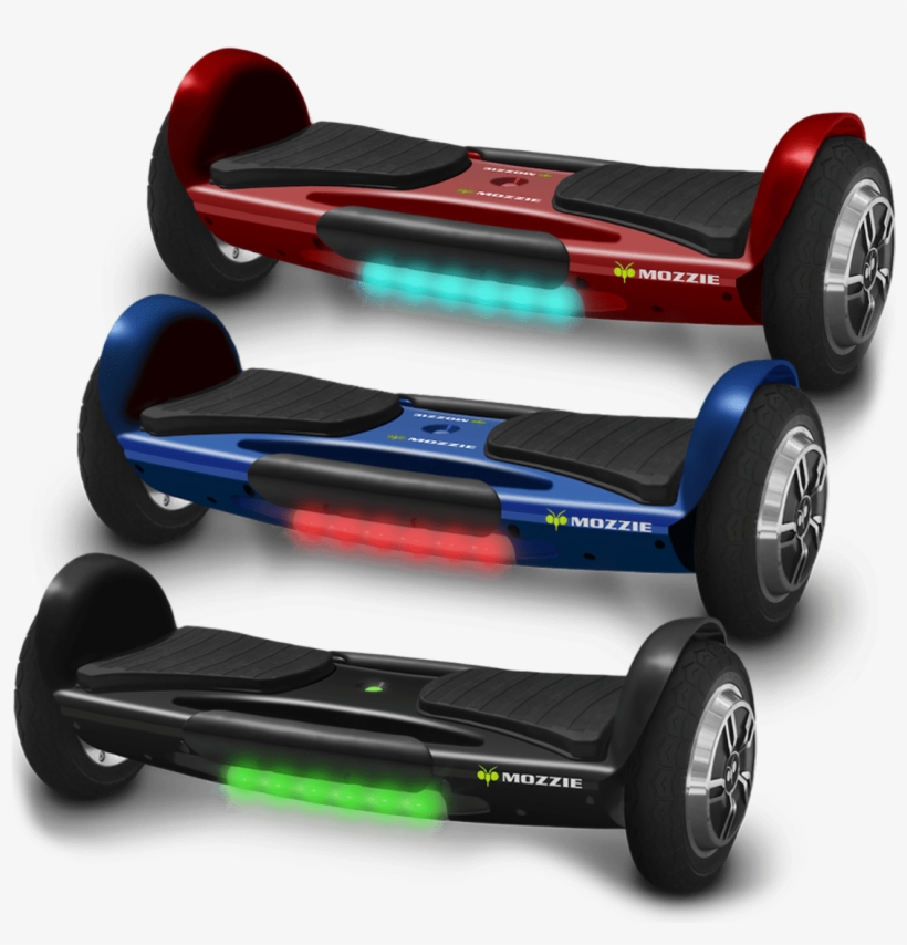 Mozzie - Self-balancing Scooter - Blue, transparent png download