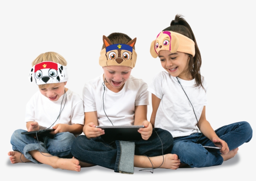 Kids Headphones In A Cozy Soft Fleece Headband - Paw Patrol Cozyphones, transparent png download