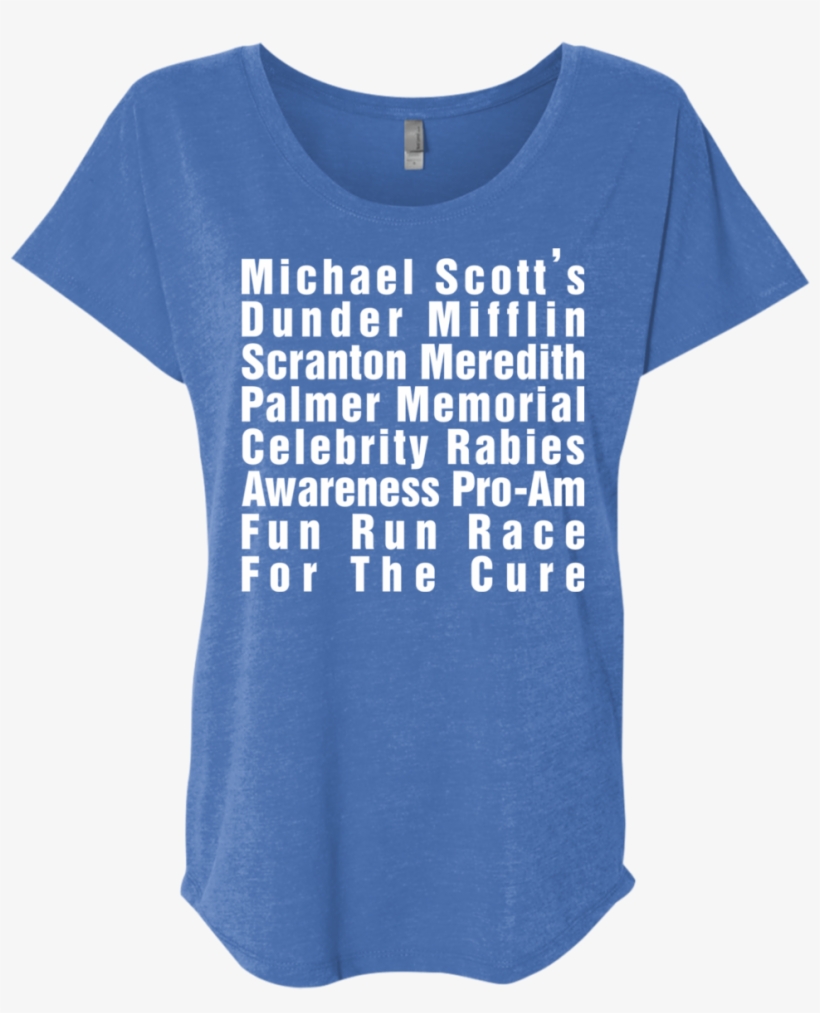 Michael Scott Rabies Shirt - Funny Onesie Sayings Aunt, transparent png download