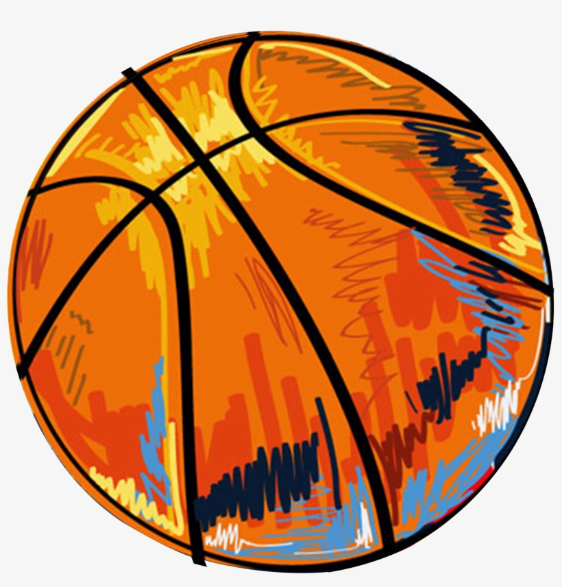 Graffiti Basketball Illustration - Basketball Graffiti, transparent png download