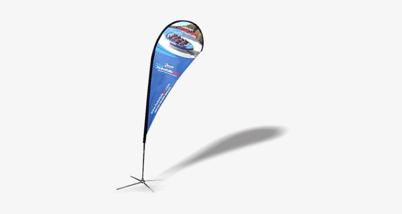 11' Tear Drop - Single Sided Teardrop Flag, transparent png download
