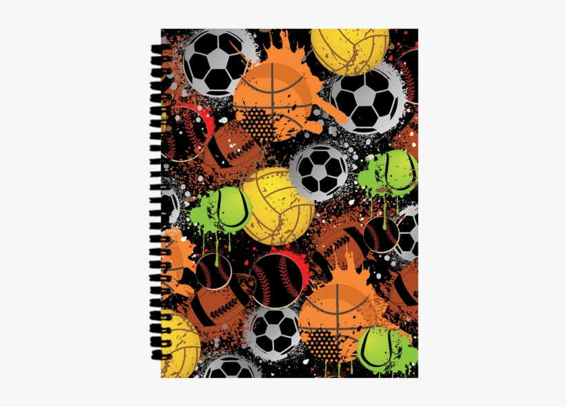 Picture Of Graffiti Sports 3d Journal - Graffiti Sports, transparent png download