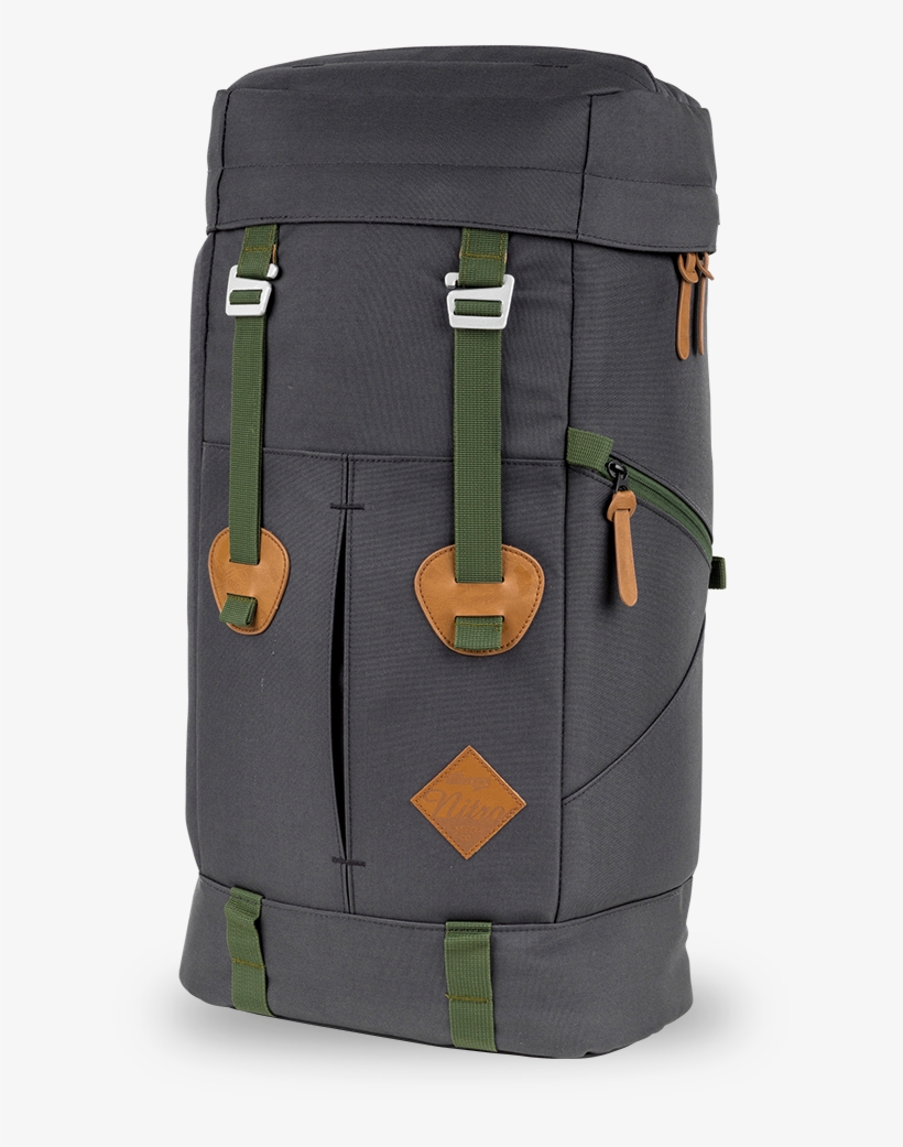 Pirate Black - Backpack Nitro Backwoods - Pirate Black 30 L, transparent png download