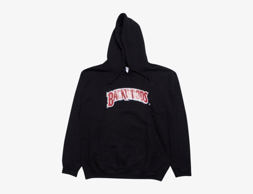 Backwoods Black Hoodie - Backwoods Hoodie Screen Printed, transparent png download
